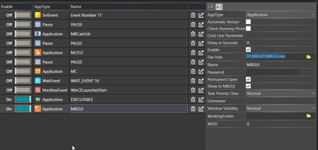 LauncherUI filePaths